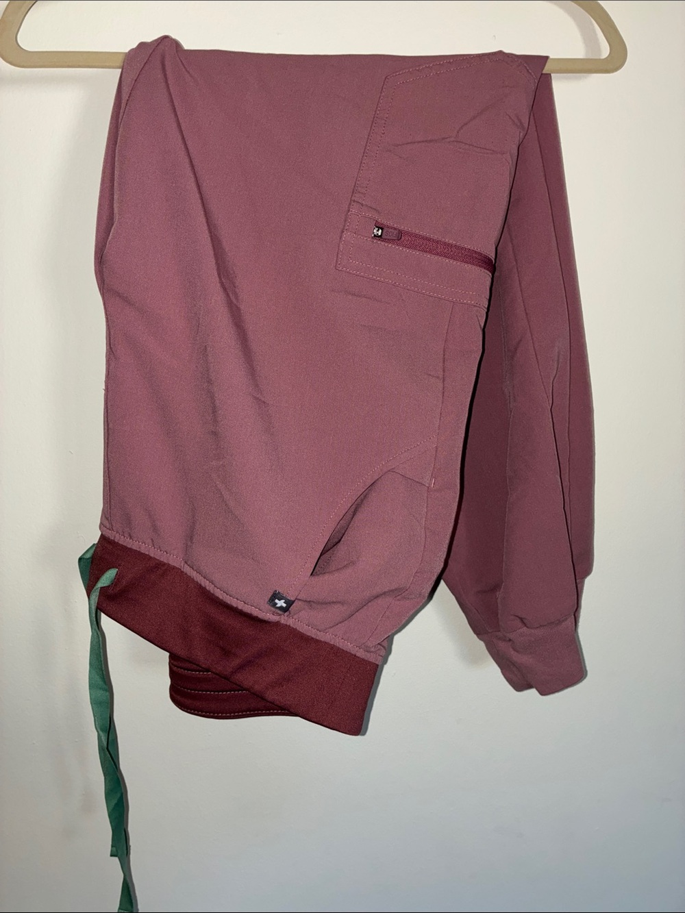 FIGS Zamora Jogger Scrub Pants - Mineral Mauve